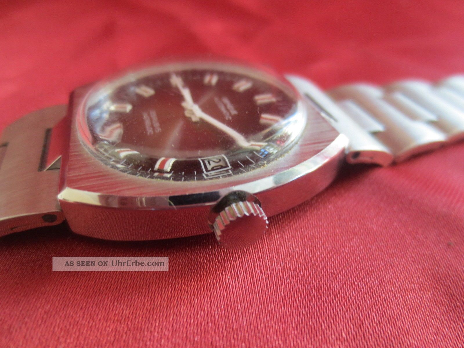 Montre Vintage Electra Automatique - 25 Rubis, Mouvement Mécanique Pour Homme