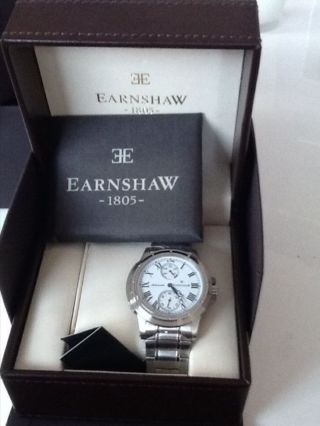 Chronograph Automatic Earnshaw Herren Armband Uhr Bild
