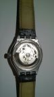 Swatch Irony Automatik Body & Soul Lederband (yas100) Armbanduhren Bild 1