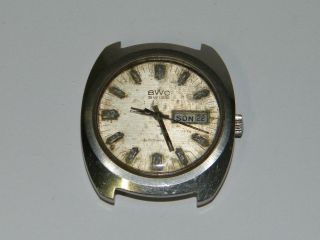 Bwc Swiss Automatic,  Herren Hau Vintage Wrist Watch,  Repair,  Patina,  Cal 2780 Eta Bild