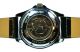 Herren Uhr Armbanduhr Aus Edelstahl Von Winner,  Mechanisch,  Rot,  Automatik Armbanduhren Bild 1