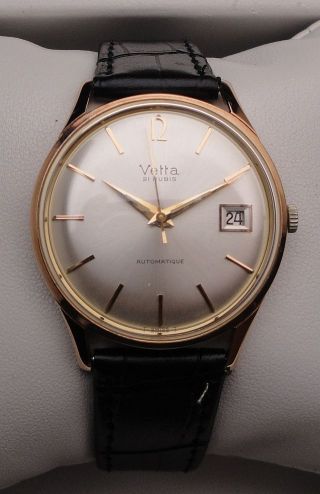 Vintage Armbanduhr Automatic Vetta Mit Datumsanzeige – Cal.  Eta 2472 Bild
