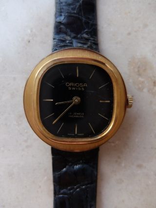 Oriosa - Damen - Armband - Uhr - Swiss - Vergoldet Bild