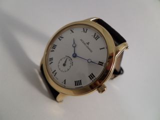 Jacques Lemans Armbanduhr Automatik Werk Eta 7001 Herrenuhr Kleine Sekunde Bild