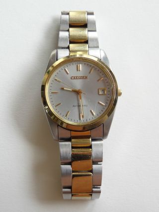 Alte Armbanduhr Citizen Automatic Mit Edelstahl - Armband Vergoldet Bild