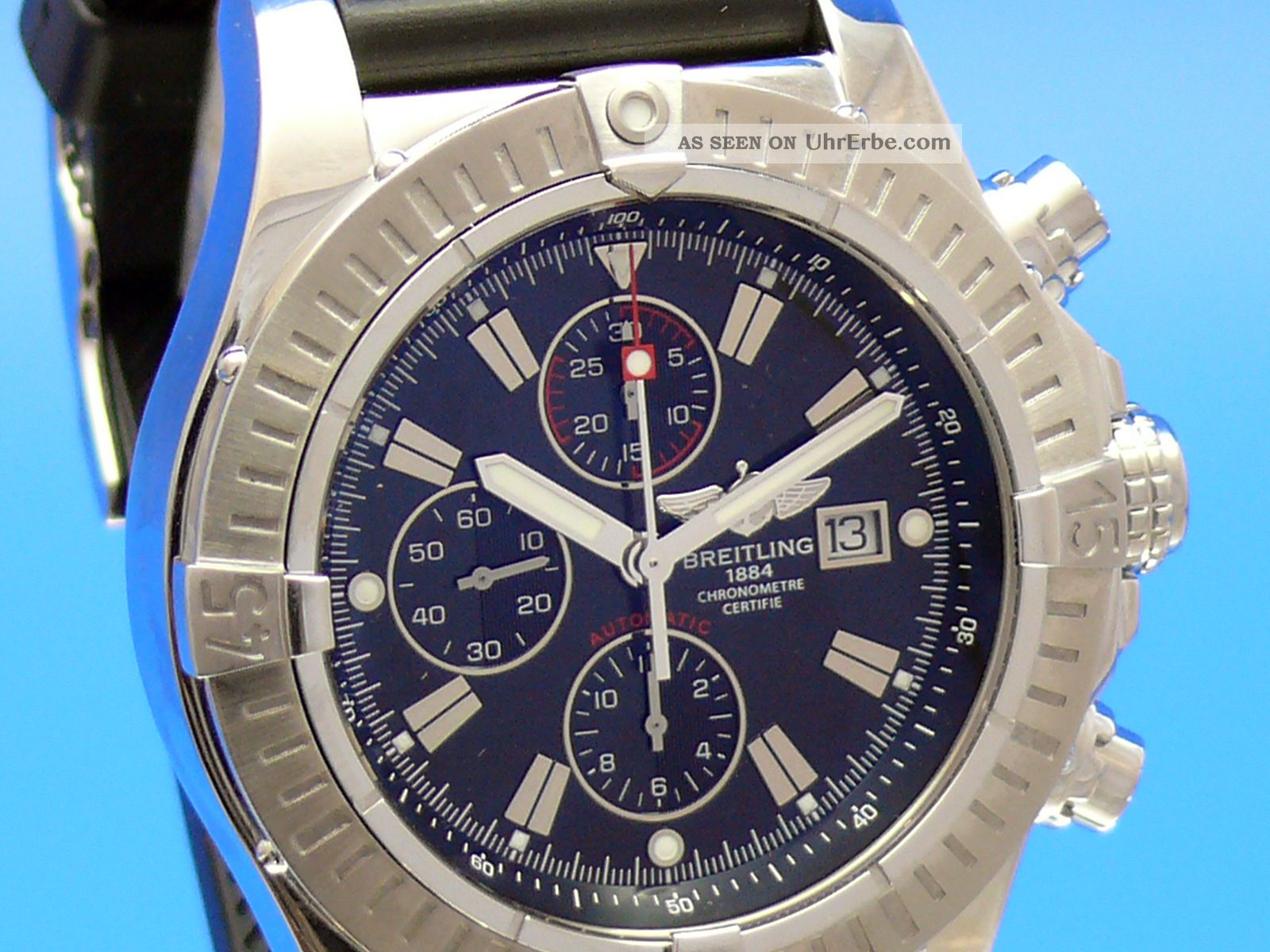Breitling Avenger Chronograph Chronometer A13370 Vom Uhrencenter Berlin Armbanduhren Bild