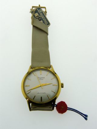 Seltene Dugena Armbanduhr Automatik Kal.  1000a Swiss Made Ungetragen Bild