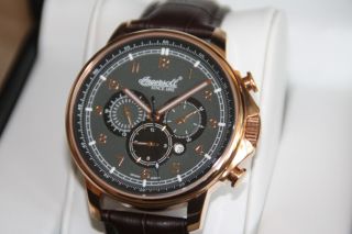 Ingersoll Russel Automatik Herren Uhr In3215rgy Limited Edition Wie Wow Bild