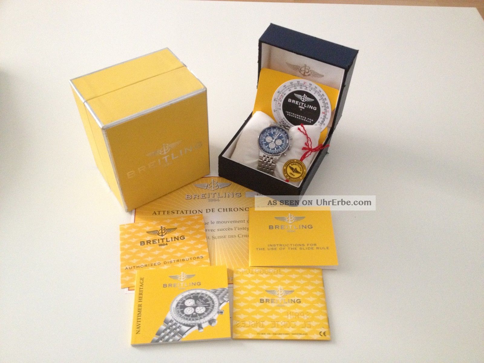 Breitling Navitimer Heritage A35350 Komplettpaket Armbanduhren Bild