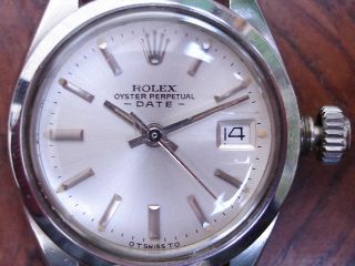 Rolex Dau Oyster Perpetual Date In Edelstahl,  überholungsbedürftig,  Ohne Armband Bild