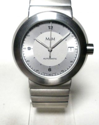 M&m - Herren Automatic Armbanduhr - Ungetragen - Werk Eta 2824 - 2 - Swiss Made - Bild