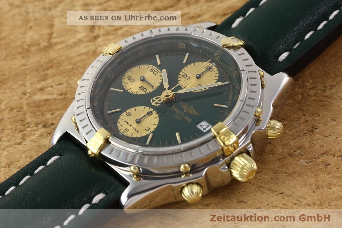Breitling Chronomat Cockpit Chronograph Gold / Stahl Automatik B13050 Vp: 6690,  - Armbanduhren Bild