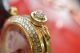 Cartier Pasha 1035 In Gelbgold Mit Diamant Brillant Lünette Brillantkranz Top Armbanduhren Bild 4
