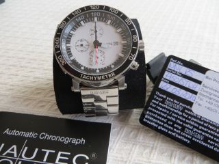 Nautec Swiss Made Racing Automatic - Chronograph Eta Valjou 7750 Bild