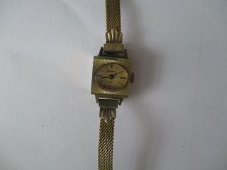 Armbanduhr (damen) Glashütte Gub Handaufzug Von Ca.  1960 Bild