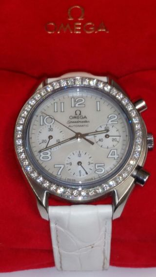 Omega Speedmaster Mit Diamantbesetzte Lünette Bild