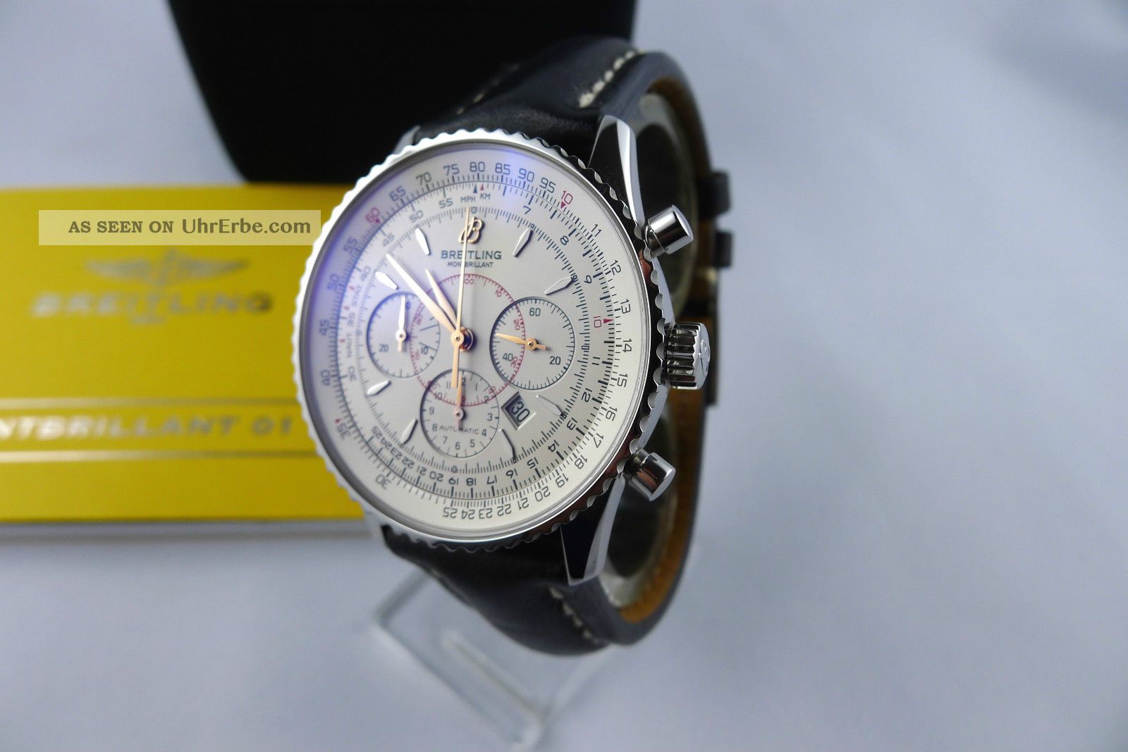 Breitling Navitimer Montbrillant Edelstahl Ref.  - A41370 - Neuwertig - Armbanduhren Bild