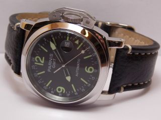 Herren Armband Uhr Marina Militare Parnis Gmt Automatic Bild