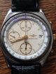 Breitling Chronograph Stahl Mit Lederarmband Armbanduhren Bild 1