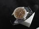 Schöner Wwii Chronometre Swiss Militär Schaltrad Chronograph - Um 1940 Armbanduhren Bild 1