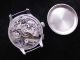 Schöner Wwii Chronometre Swiss Militär Schaltrad Chronograph - Um 1940 Armbanduhren Bild 6