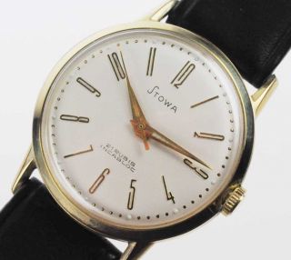 Stowa Fhf 72 Watch Damen Herren Uhr 1950 /60 Handaufzug Lagerware Nos Vintage 80 Bild