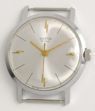Wostok Klassische,  Elegante Soviet Armbanduhr.  Made In Ussr Vintage Dress Watch. Bild