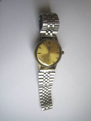 Vintage Watch Oriosa As 1130 Militäruhr Swiss Made Rotgoldwerk Bild