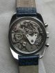Chronografen Der Marke Ghc (kelek S.  A.  ?) Swiss Made Kaliber Valjoux 7733 Armbanduhren Bild 4