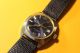 Vintage Bourbon Herrenuhr Handaufzug Mit Band Im Eidechsen - Look Armbanduhren Bild 1