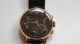 Armbanduhr Chronographe Suisse 750 Gold Echt Vintage Armbanduhren Bild 2