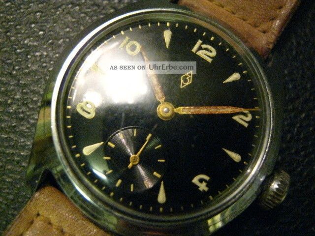 Armbanduhr Zentra Flieger Kl.  Sekunde Armbanduhren Bild