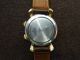 Vintage Herrenuhr Mit Wecker Fa Technos Handaufzug Schweiz Ca 1965 Perfekt Armbanduhren Bild 1