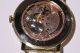 Vintage Vollgold Dresswatch Handaufzug In 585,  14k Gelbgold Armbanduhren Bild 9