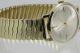 Vintage Vollgold Dresswatch Handaufzug In 585,  14k Gelbgold Armbanduhren Bild 7