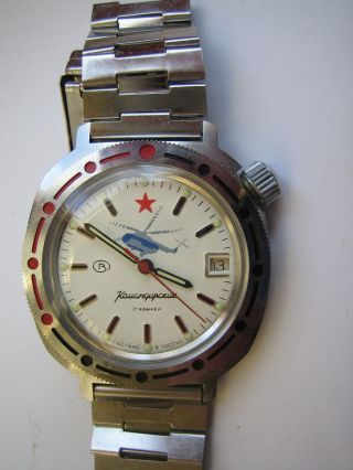 Vostok Komandirskie Russische Uhr Russian Watch Bild