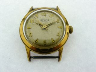 Alte Armbanduhr Junghans Trilastic Kal.  84 Handaufzug Bild