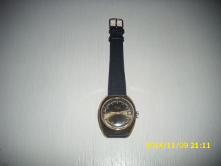 Armbanduhr Ussr Poljot Sekundenzeiger Datumanzeige Bild