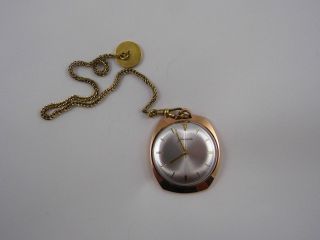 Glashütte Taschenuhr - Handaufzug Uhr - 20 Mikronen Goldplaqe - Bild