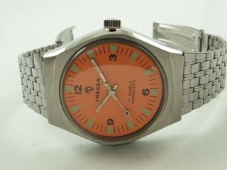Tressa Swiss Armbanduhr Handaufzug Mechanisch Vintage Sammleruhr 180 Bild