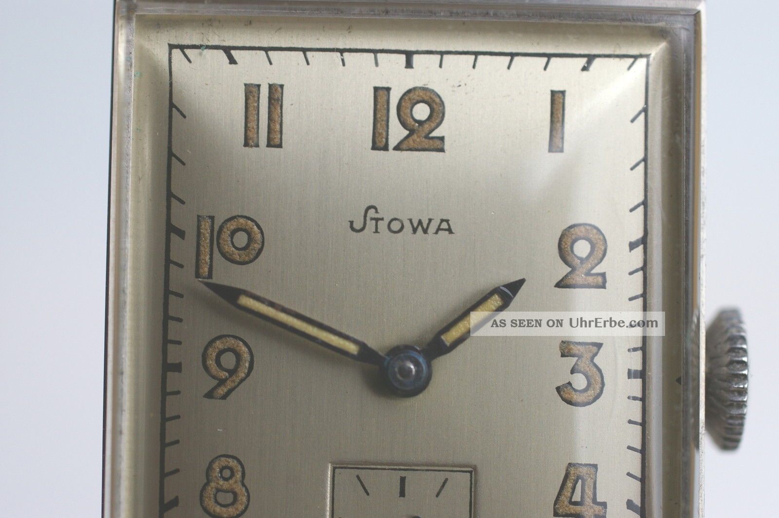 Stowa Armbanduhr Ungetragene Rare Sammleruhr 1940er Jahre Formwerkkaliber Nos Armbanduhren Bild