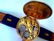 Antike Armbanduhr 750er/18 Kt.  Gold.  Handaufzug - Mittelgroß - Verziert Vintage Armbanduhren Bild 5