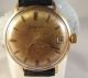 Zeitlose Glashütte Uhr Vintage Armbanduhr Datum Handaufzug 17 Rubis Um 1960 - 70 Armbanduhren Bild 3
