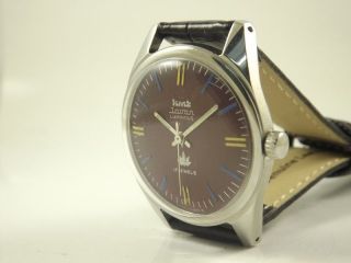 Hmt Javan Armbanduhr Handaufzug Mechanisch Vintage Sammleruhr 137 Bild