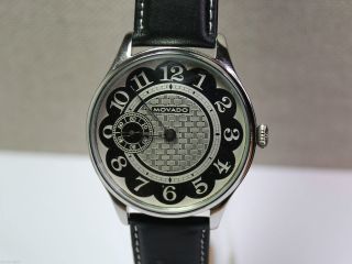 Movado - Großkaliber Herrenuhr (men ' S Wrist Watch).  44mm Durchmesser.  Mariageuhr Bild