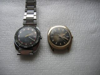 2 St.  Timex Armbanduhr Quarz Und Handauzug Bild