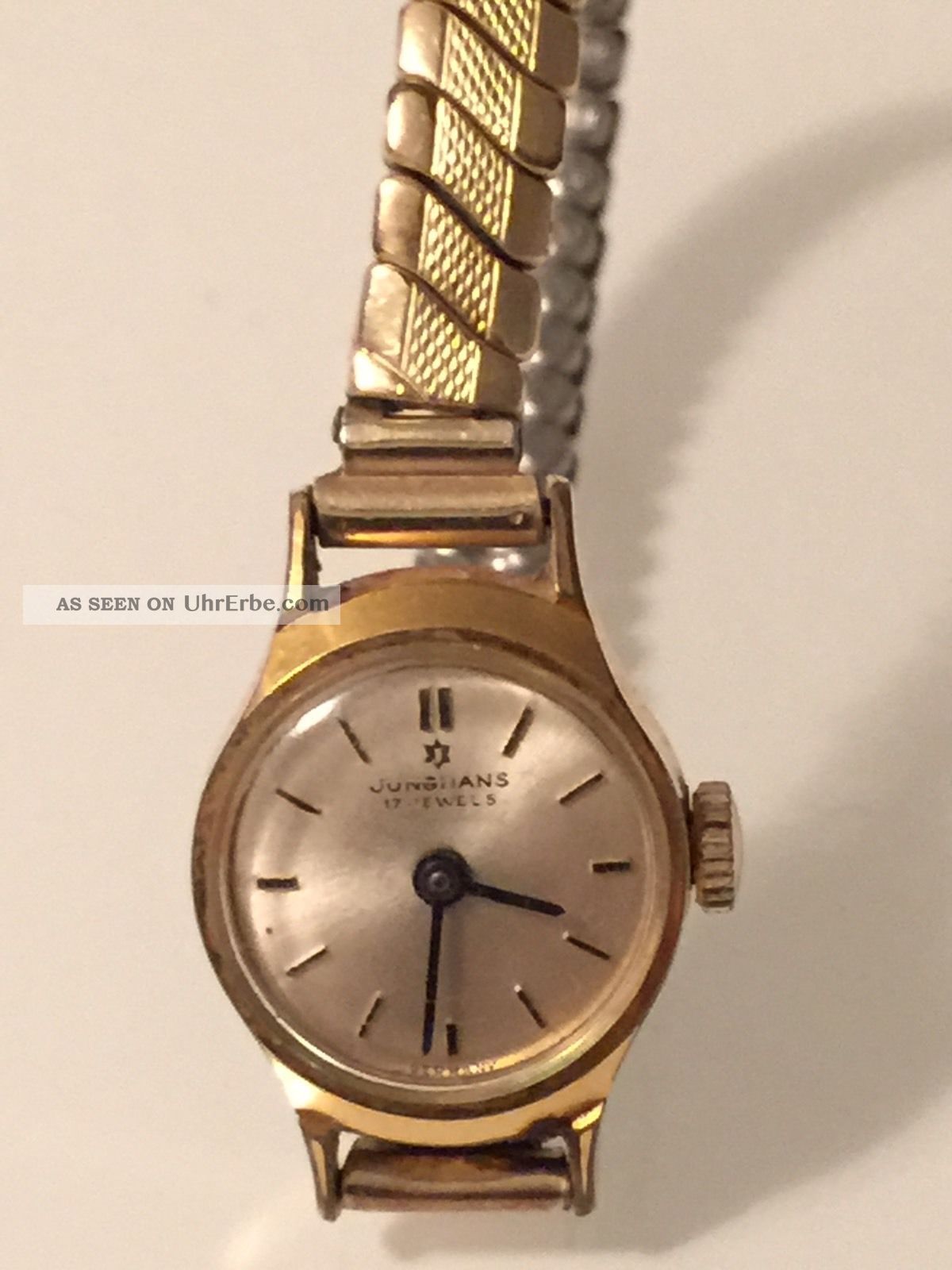 Alte Damenuhr Junghans 17 Jewels Germany Alte Damenuhr Junghans 17 Jewels Germany