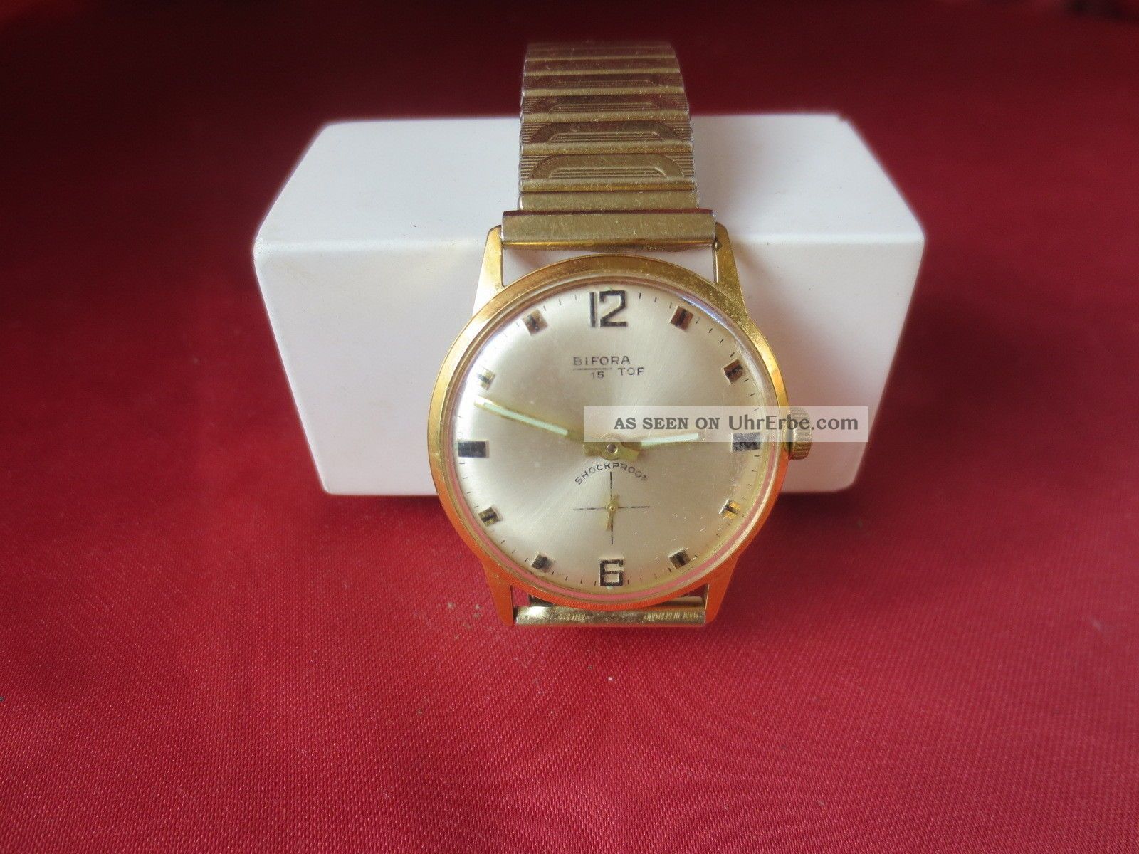 Bifora 15 Top Vintage Armbanduhr - Mechnaischer Handaufzug Armbanduhren Bild