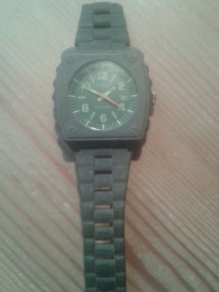 5 Selecta De Luxe Uhr Mit Datum Diver Design Men Watch Sehr Alt Armbanduhr Bild