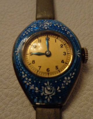 Sammlerstück Emaille - Uhr Aus Den 60ern Extrem Selten Bild